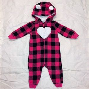 Hooded Footless Sleeper/play